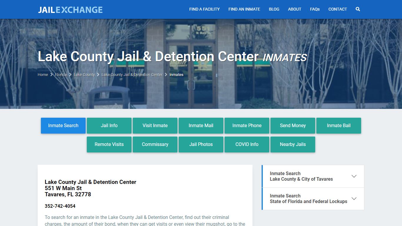 Lake County Jail Inmates | Arrests | Mugshots | FL